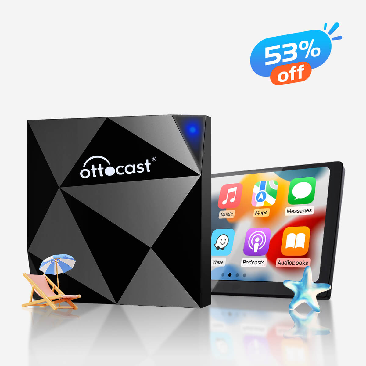 A2Air Pro Adaptador android auto inalámbrico