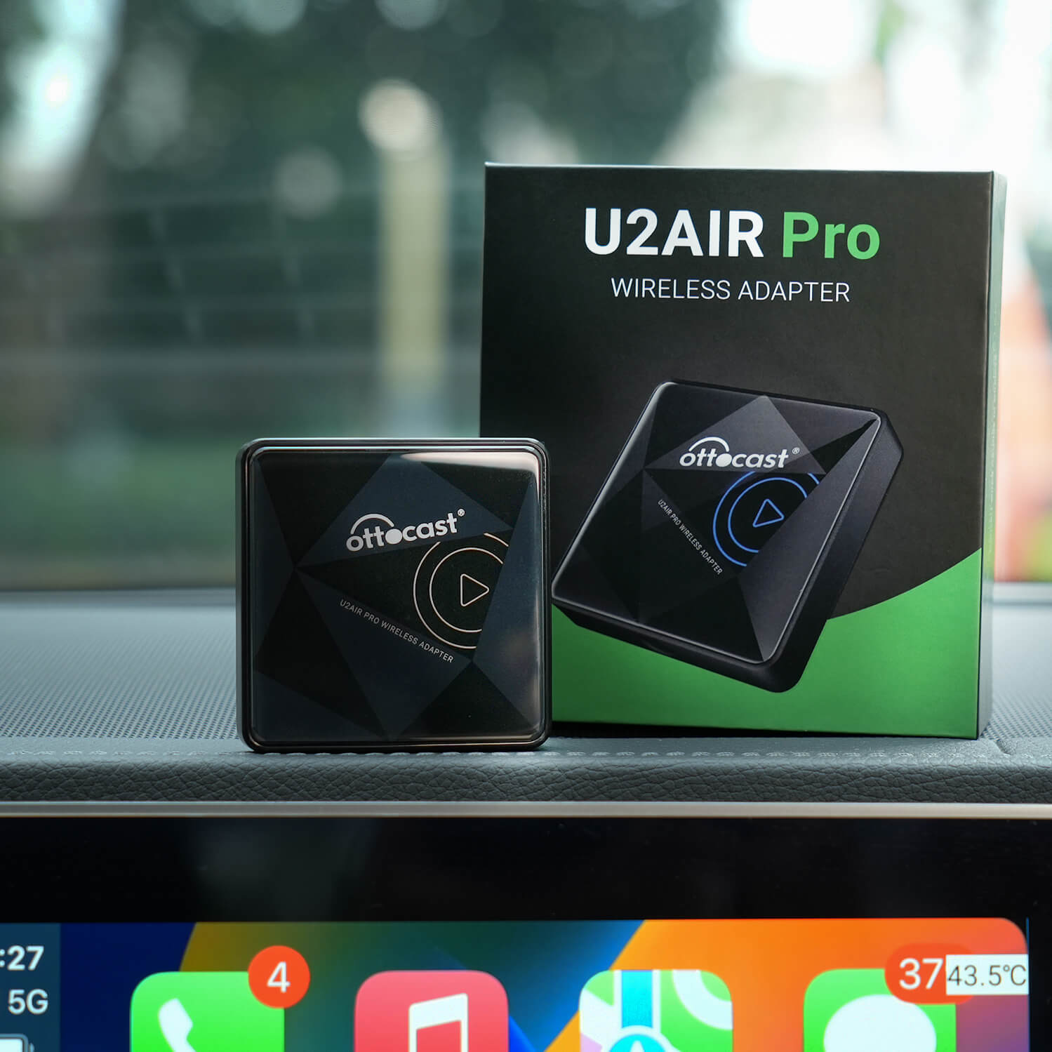 Ottocast® U2AIR Pro adaptador apple carplay inalámbrico