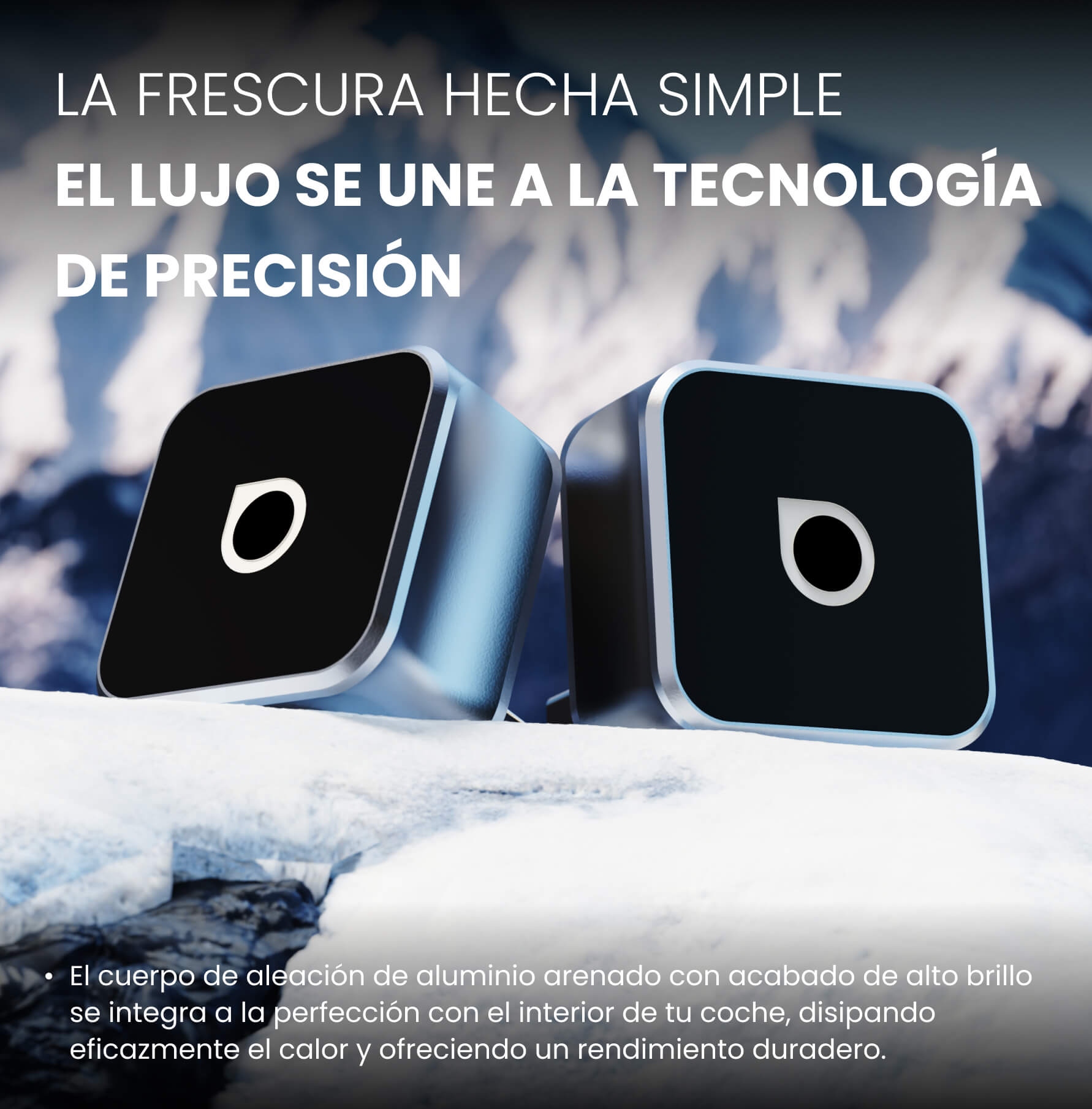 OTTOCAST® Mini Cube 3.0 Adaptador inalámbrica CarPlay y Android Auto