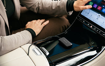 Nuova versione 2026 Plav2Video Ultra | Adattatore wireless CarPlay e Android Auto All-in-1 con App Hu