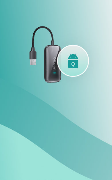 Nuova versione 2026 Plav2Video Ultra | Adattatore wireless CarPlay e Android Auto All-in-1 con App Hu