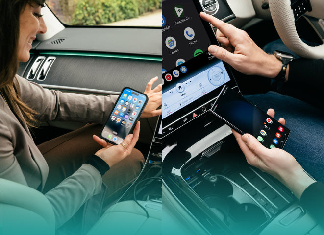 Nuova versione 2026 Plav2Video Ultra | Adattatore wireless CarPlay e Android Auto All-in-1 con App Hu